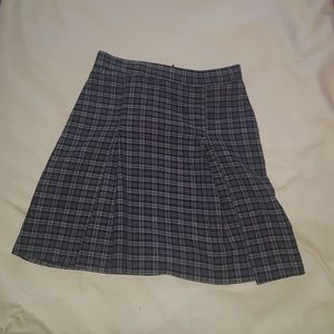 Plaid vintage skirt